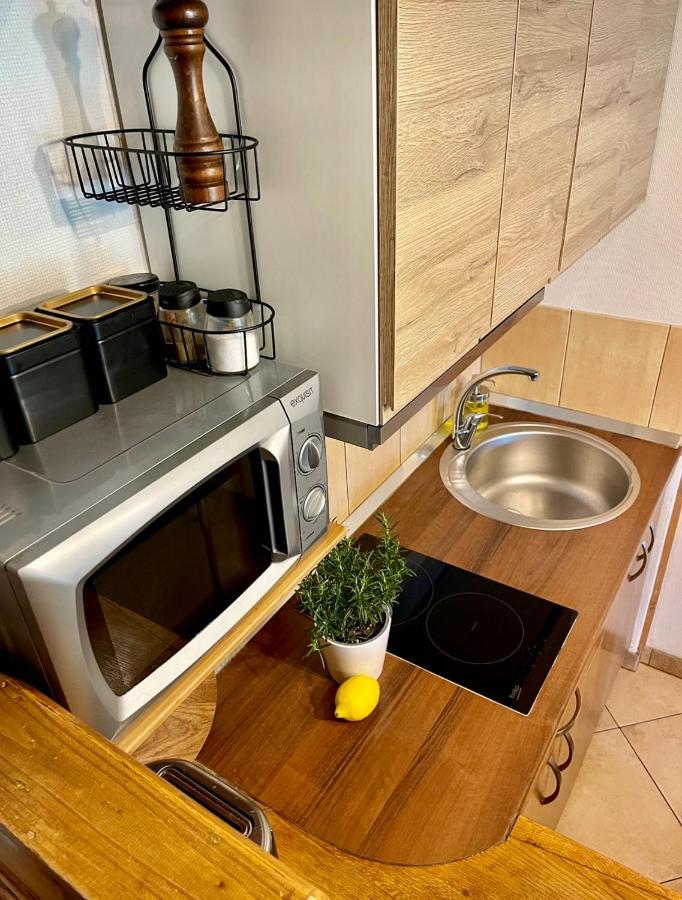 Osupyne Apartment Sventoji Bagian luar foto